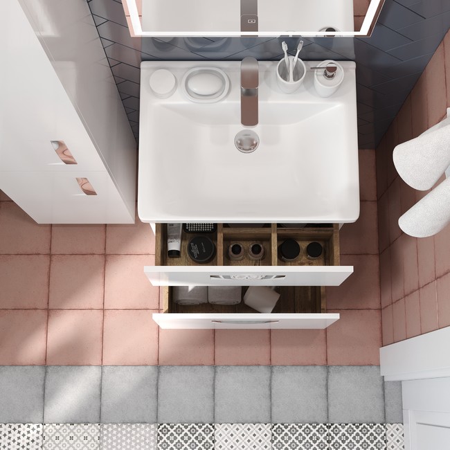 Приобрести briz тумба напольная irida 60 см, белая, т8-60