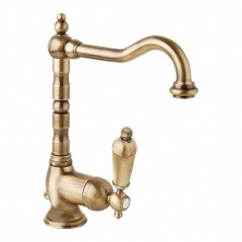 CEZARES Смеситель для раковины ELITE, высокий, бронза ELITE-LSM2-02-M