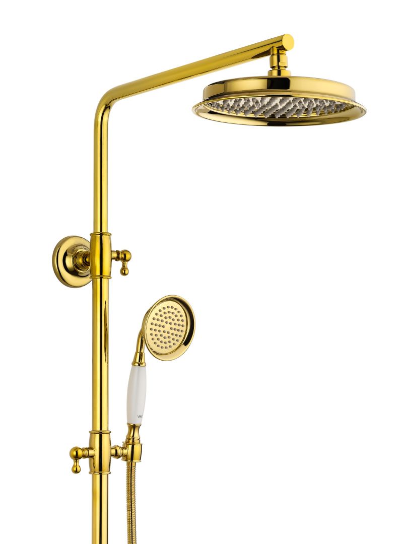 Приобрести душевая система wonzon & woghand retro, глянцевое золото (ww-88739020-pg)