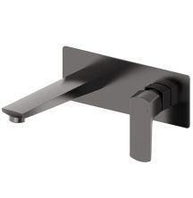 Смеситель для раковины встраиваемый WONZON & WOGHAND FORZA, Темный графит (WW-88869031-BGM)