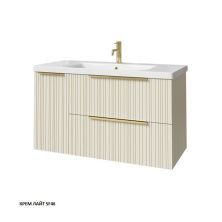 Caprigo Тумба с раковиной RAIN 100 см, левая, кремовая