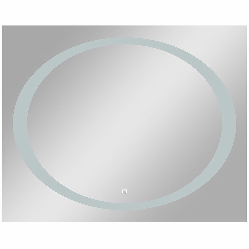 Приобрести continent зеркало с подсветкой galaxy 100х80 см, сенсорный включатель, белое