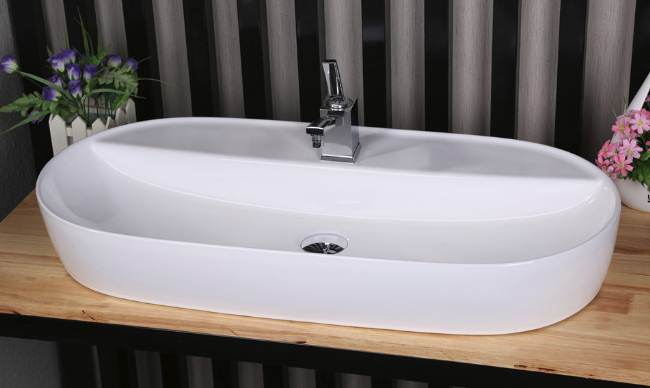 Приобрести раковина-чаша ceramalux 80 см d1347