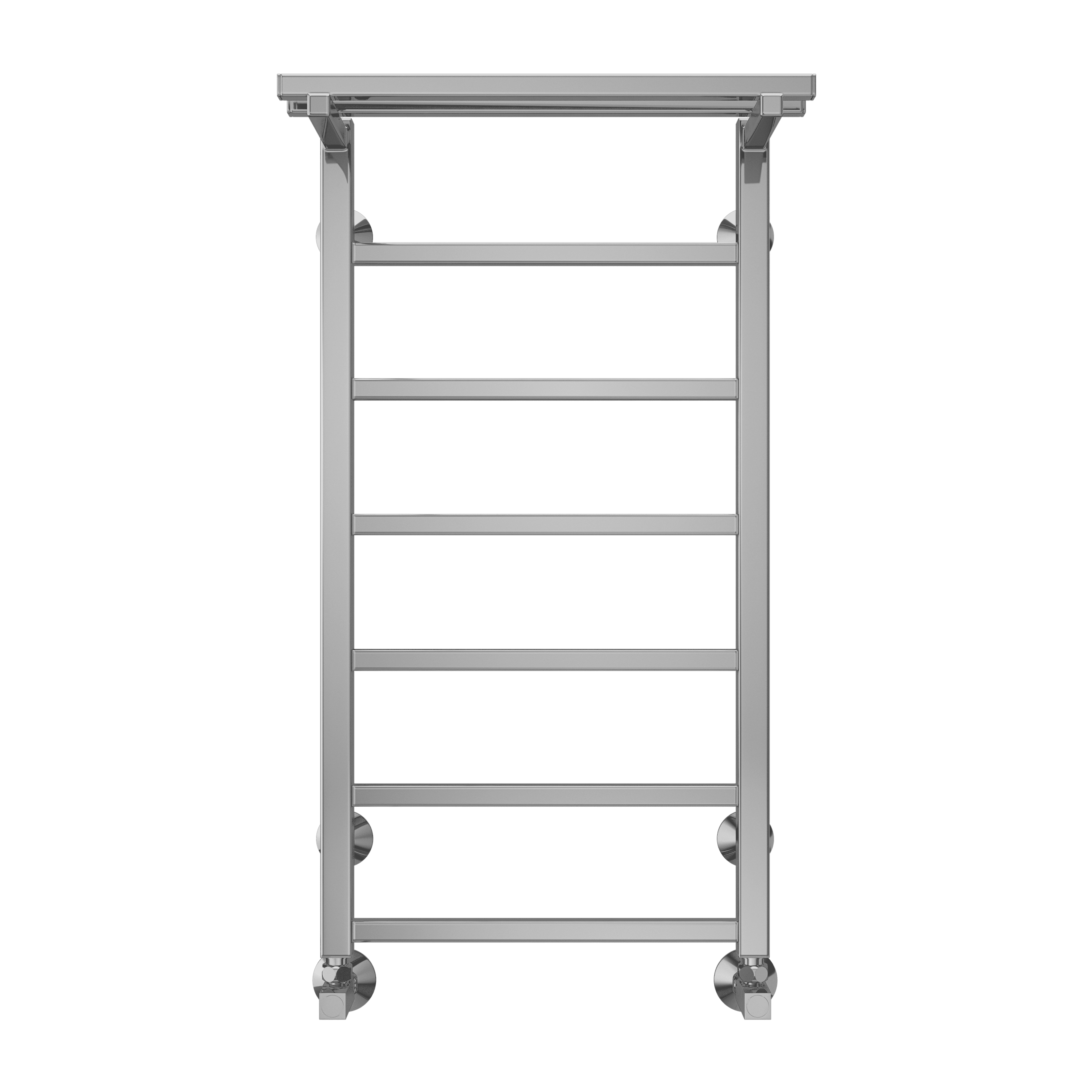 Приобрести terminus полотенцесушитель контур п7 40х80 см, с полкой, водяной, хром