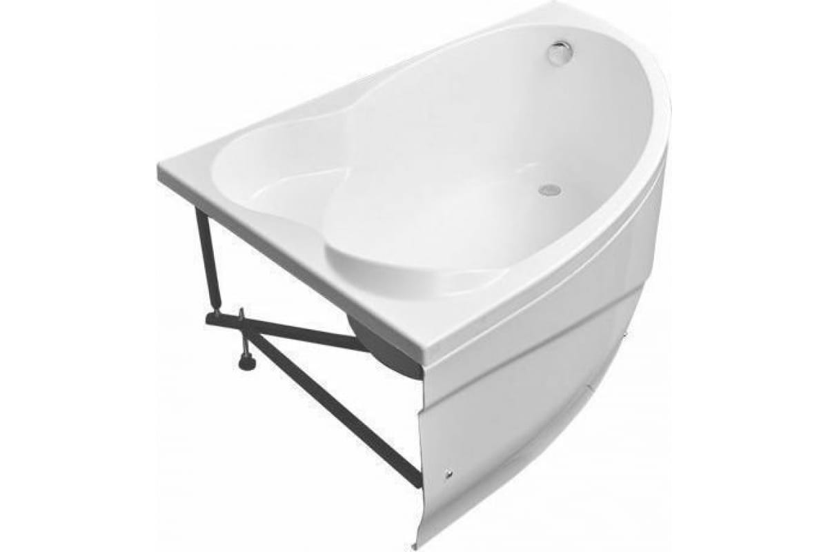 Приобрести aquanet акриловая ванна mayorca 150x100 см, белая, левая