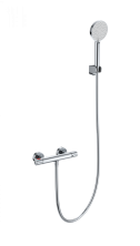 Смеситель для душа с термостатом WONZON & WOGHAND INN 5, Хром (WW-B2063-A-CR)