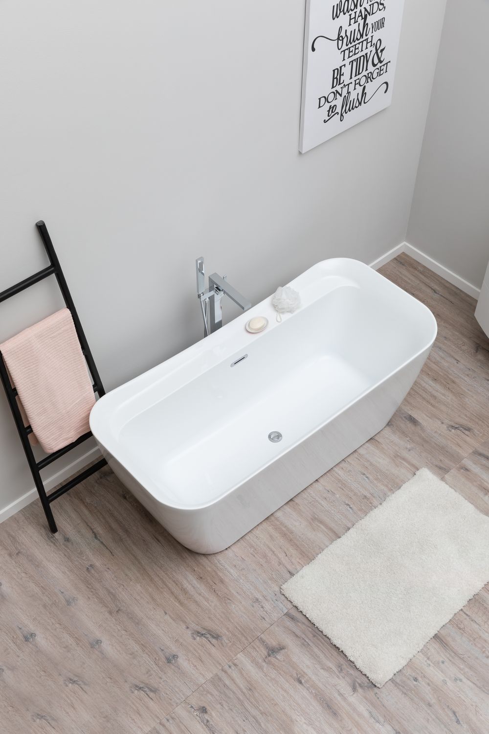 Приобрести отдельностоящая акриловая ванна allen brau infinity 170x78 2.21002.20