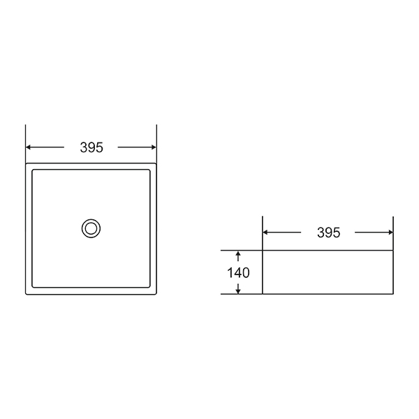 Приобрести mirsant раковина чаша shell-0719 40х40 см, белая ут000041250