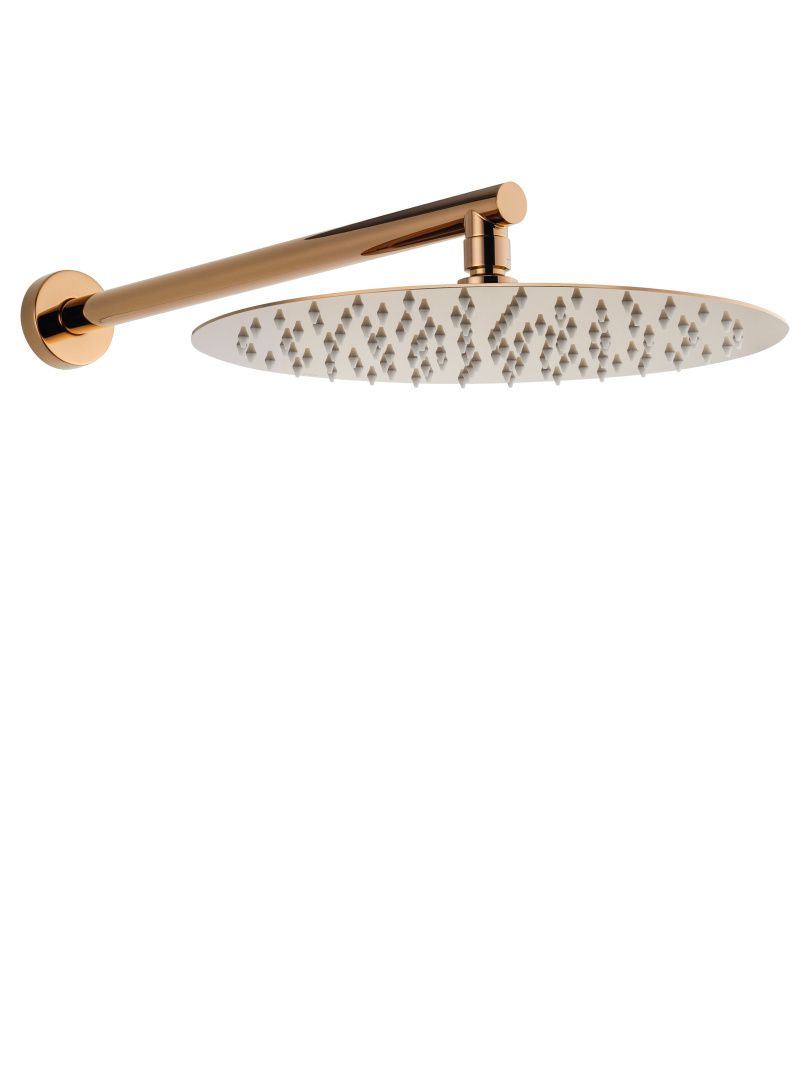 Приобрести душевая система с термостатом встраиваемая wonzon & woghand stick, розовое золото (ww-88929010-rg)