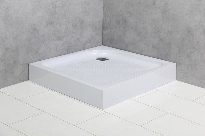 Приобрести поддон акриловый belbagno tray 85x85x15 с антискользящим покрытием