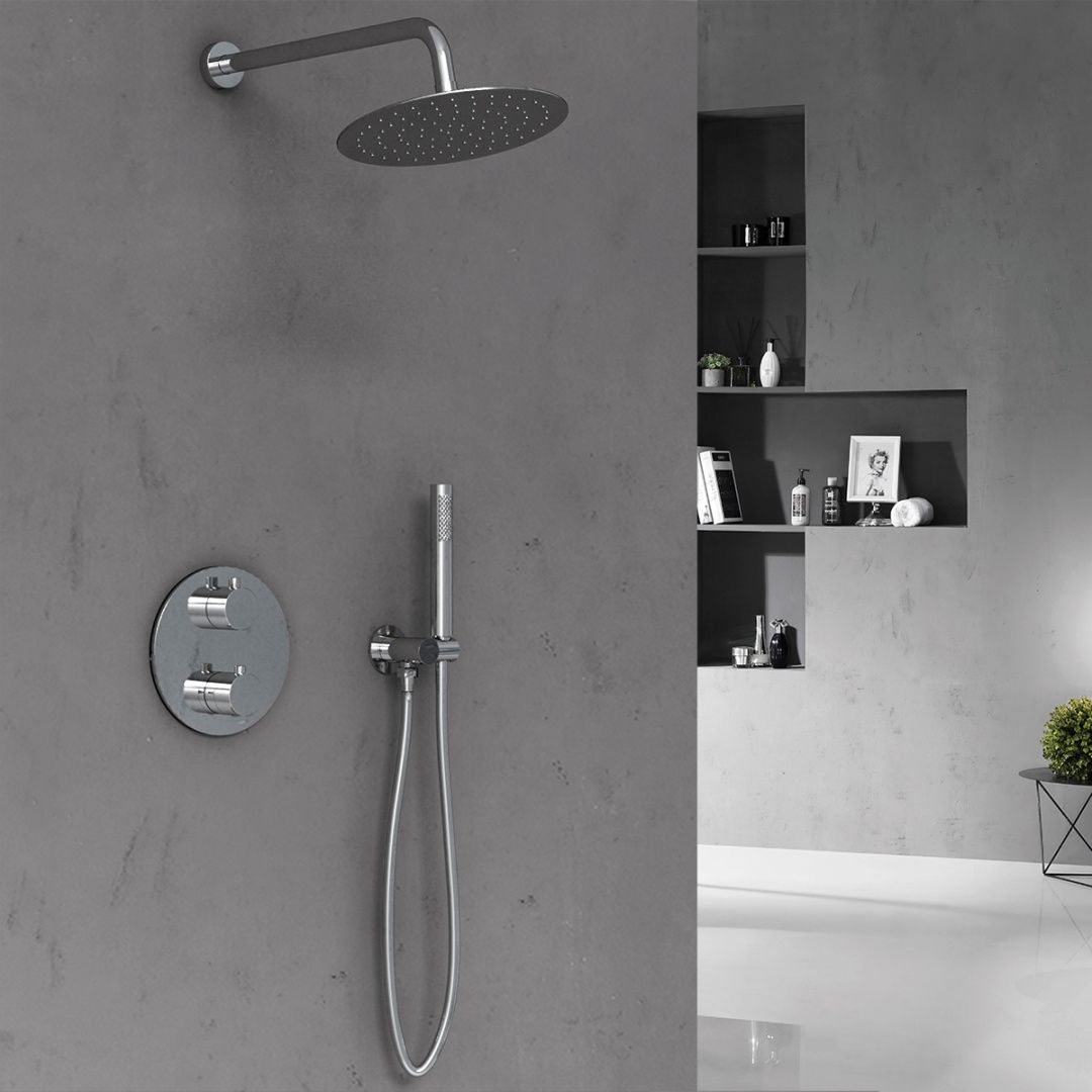 Приобрести vincea встраиваемая душевая система с термостатом, хром vsfw-101tch