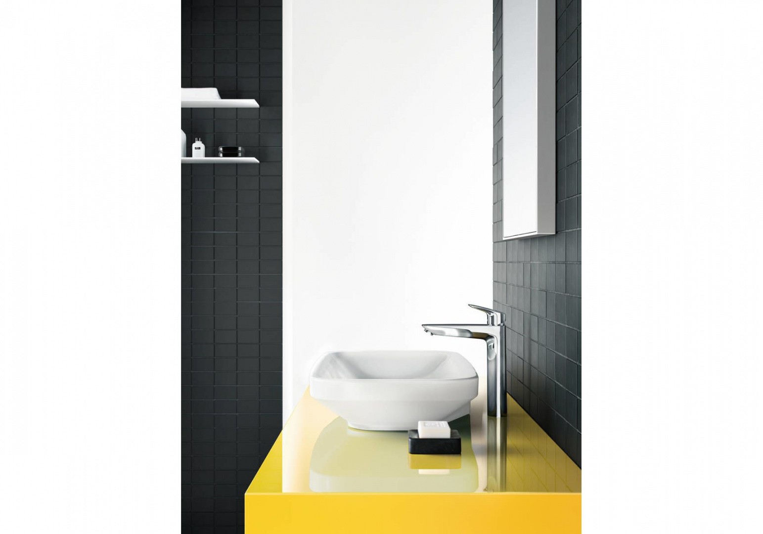 Приобрести 71090000 logis смеситель для раковины 190, однорычажный, с донным клапаном