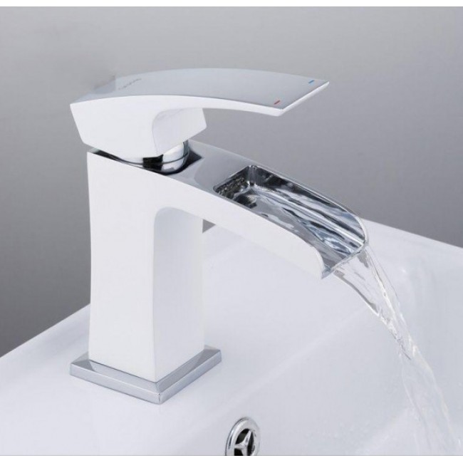 Приобрести gappo смеситель для раковины g1007-30, белый/хром 94383