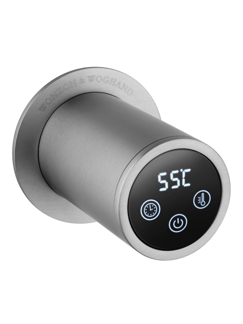 Приобрести полотенцесушитель электрический встраиваемый wonzon & woghand hamburg, брашированный никель (ww-al313-br)