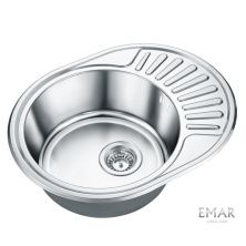 Emar Кухонная мойка 57х45 см, хром EMAR ЛАЙТ 5745