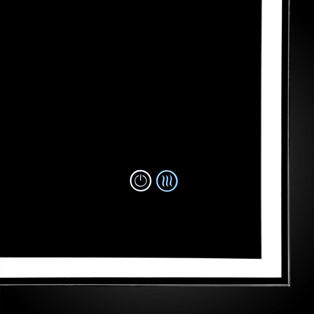 Приобрести vincea зеркало 80х60 см, с led подсветкой, сенсор, диммер, подогрев vlm-3vn800-2