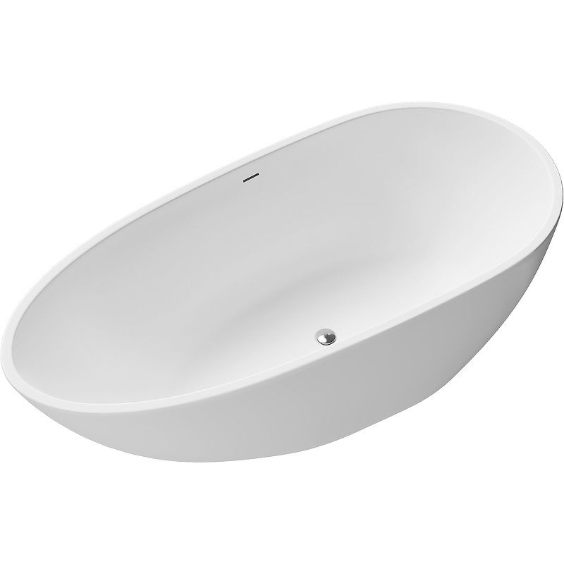 Приобрести grossman отдельностоящая ванна fly 160x80 см, белая gr-1103