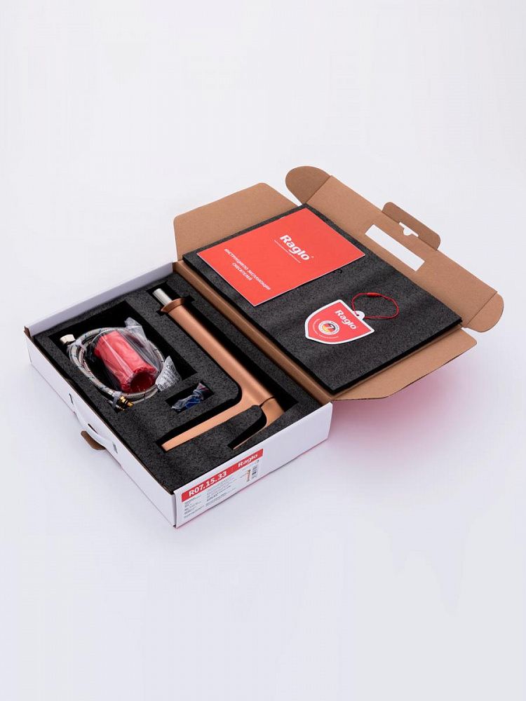 Приобрести raglo высокий смеситель для раковины, медь r07.15.33