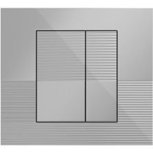 Grossman Клавиша смыва Pragma, хром глянцевый 800.T1.03.100.100