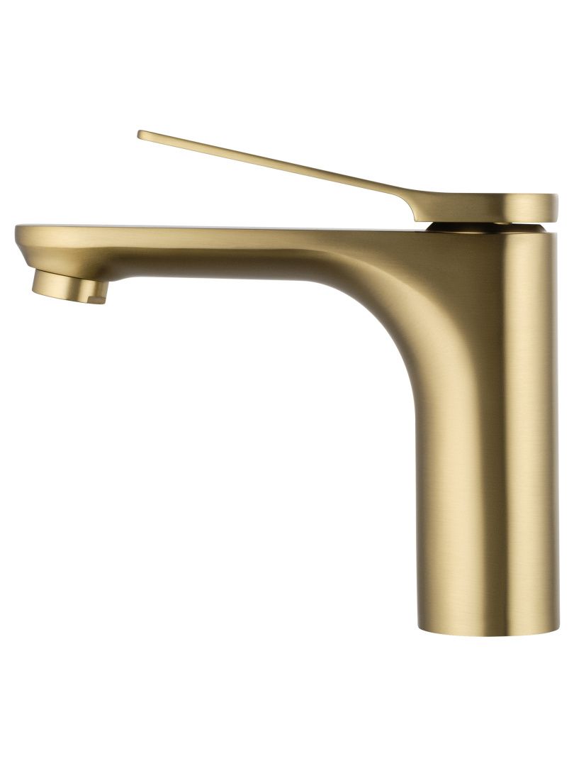 Приобрести смеситель для раковины wonzon & woghand, брашированное золото (ww-xh-010-bg)