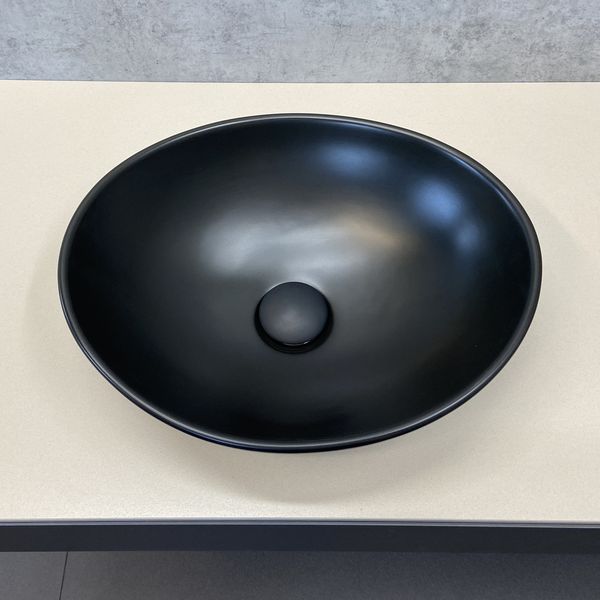 Приобрести comforty раковина 7838mb 40х35 см, черная матовая