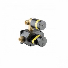 Kerama Marazzi Внутренняя часть для настенного смесителя на два потока с термостатом, 27886KM.00.000