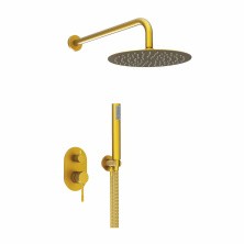 Душевая система для душа ViEiR, Omodeo, матовое золото V403563S