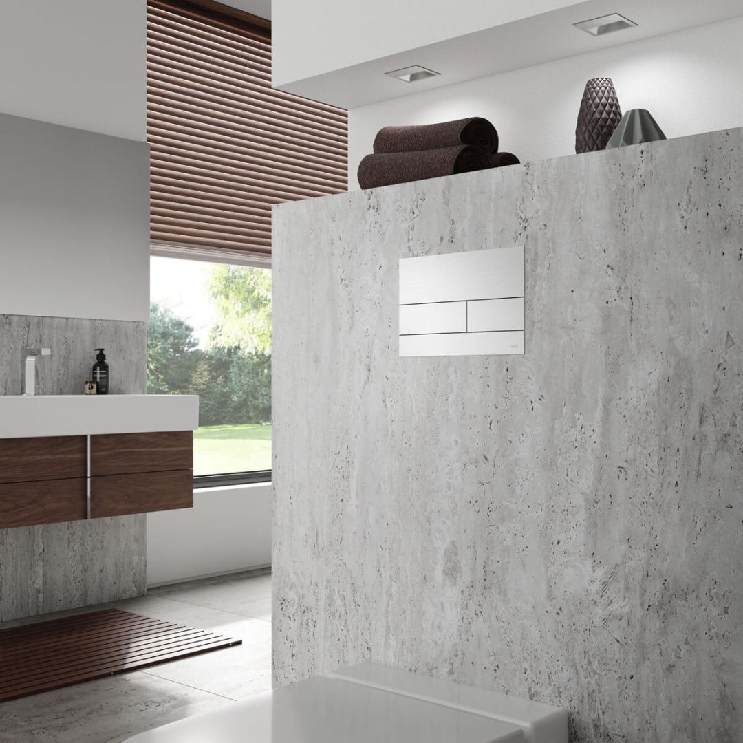 Приобрести tece кнопка смыва square ii для инсталляции, хром глянцевый 9240831