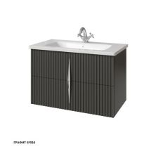 Caprigo Тумба с раковиной NOVARA 80 см, графит 35916 1