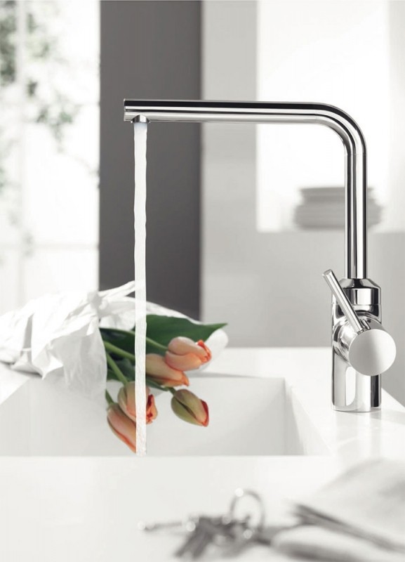 Приобрести kludi l-ine однорычажный смеситель для кухни, арт. 428140577