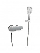 Gappo Смеситель для ванны и душа G3283-8, белый\хром 30072