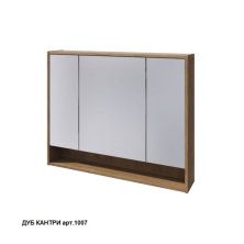 Caprigo Шкаф зеркальный 100см, дуб кантри