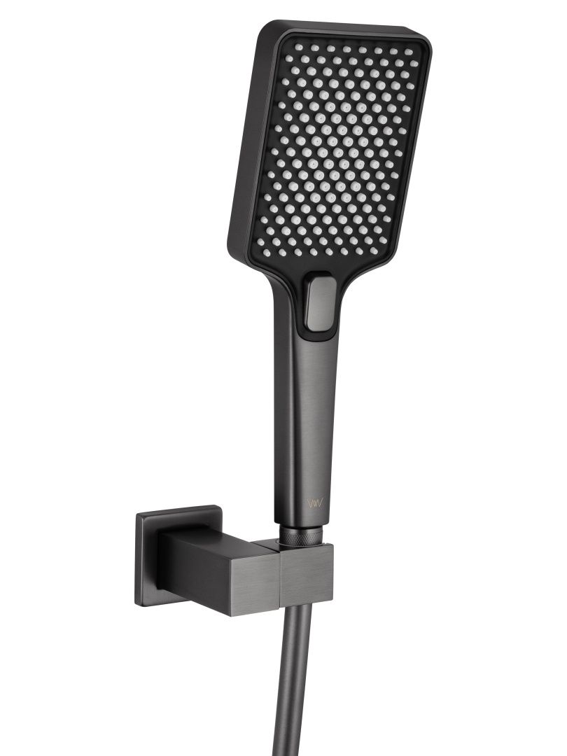 Приобрести смеситель для душа wonzon & woghand cube 2.0, темный графит (ww-88048068-bgm)