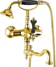 CEZARES Смеситель для ванны и душа MARGOT, золото MARGOT-VDFM2-03/24-N