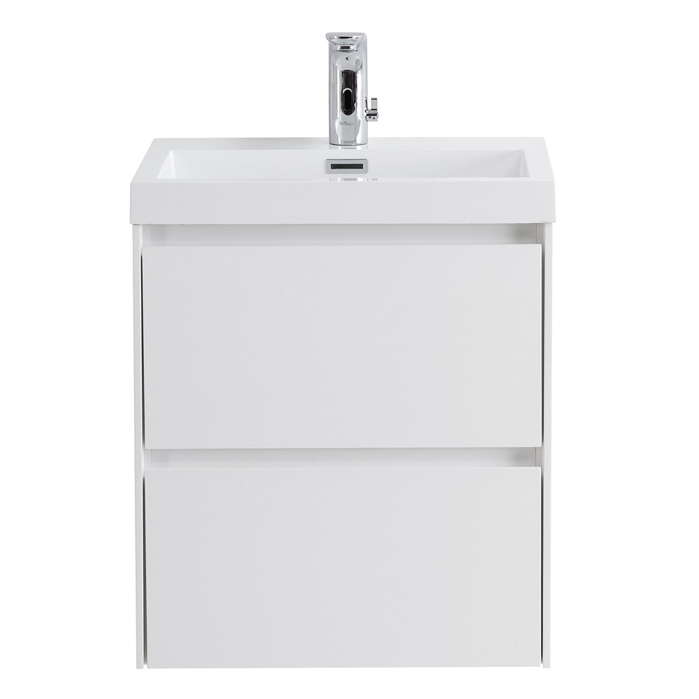 Приобрести belbagno тумба с раковиной pietra mini 50 см, подвесная bianco lucido, белая раковина