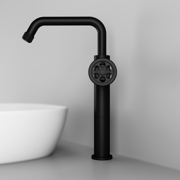 Приобрести iddis смеситель для раковины grange 326мм, высокий, черный матовый grablr1i01