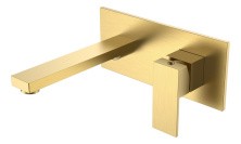 Boheme Смеситель для раковины Qubic Matt Gold 475-MG