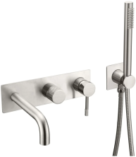 Boheme Душевая система Uno, встраиваемая, никель 464-3-NB