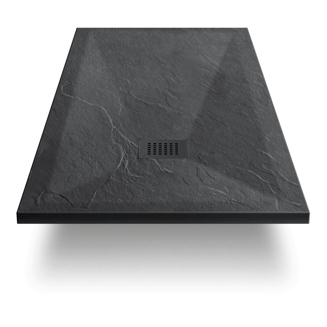 Приобрести vincea душевой поддон 90х110 см, прямоугольный, антрацит матовый vst-4sr9011a