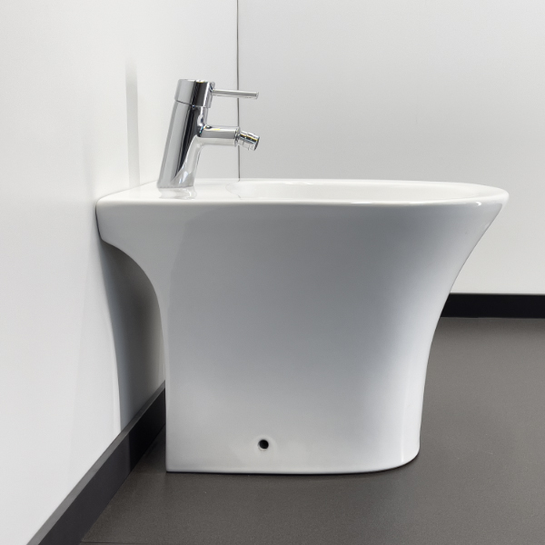 Приобрести comforty напольное биде , с переливом, 109bd, белый