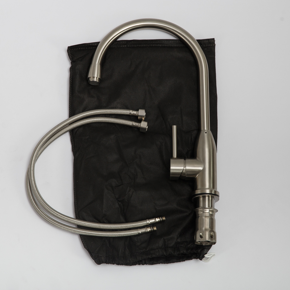 Приобрести belbagno смеситель для кухни, сатин bb-lam09b-in