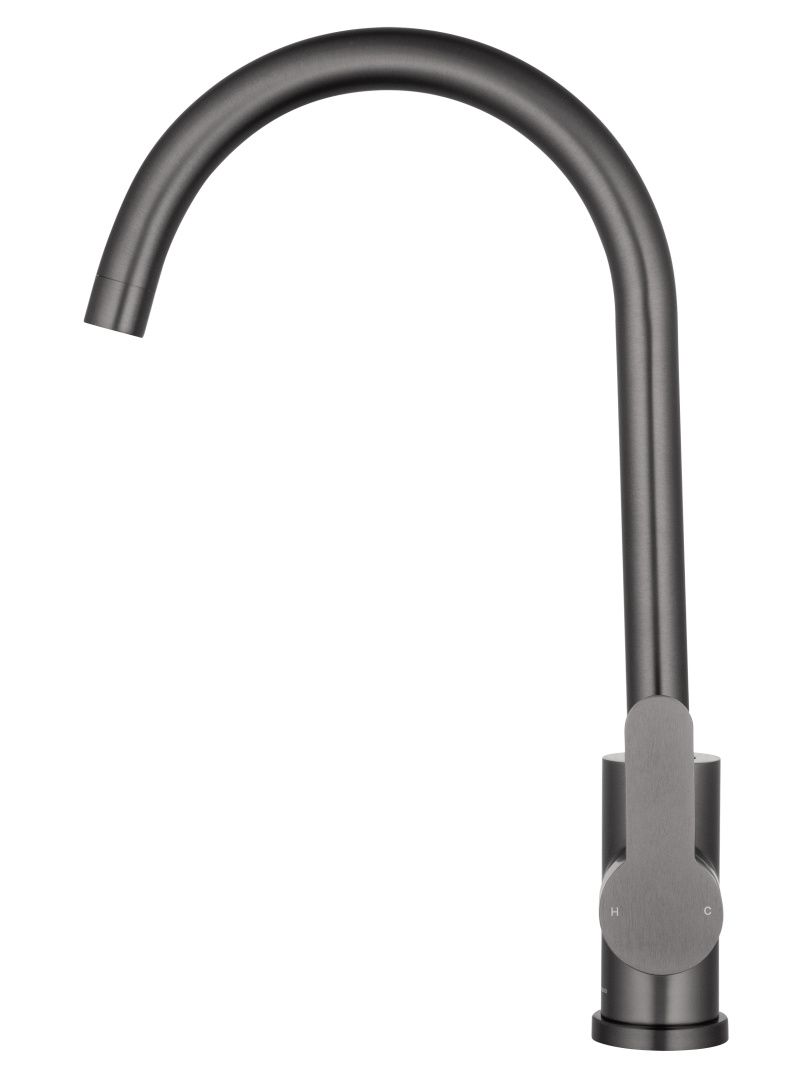 Приобрести смеситель для кухни wonzon & woghand, темный графит (ww-ae4554-bgg)