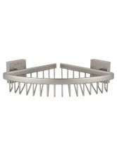 Полка для ванной угловая WONZON & WOGHAND POLO, Брашированный никель (WW-8944-BN)