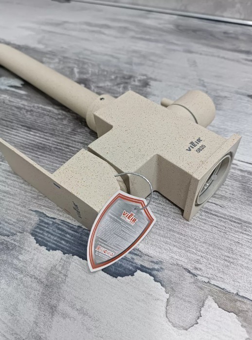 Приобрести смеситель для кухни vieir kitchen 359 мм, с подключением к фильтру, бежевый v15025(b)