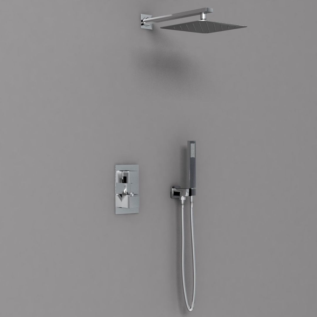 Приобрести vincea встраиваемая душевая система с термостатом, хром vsfw-102tch