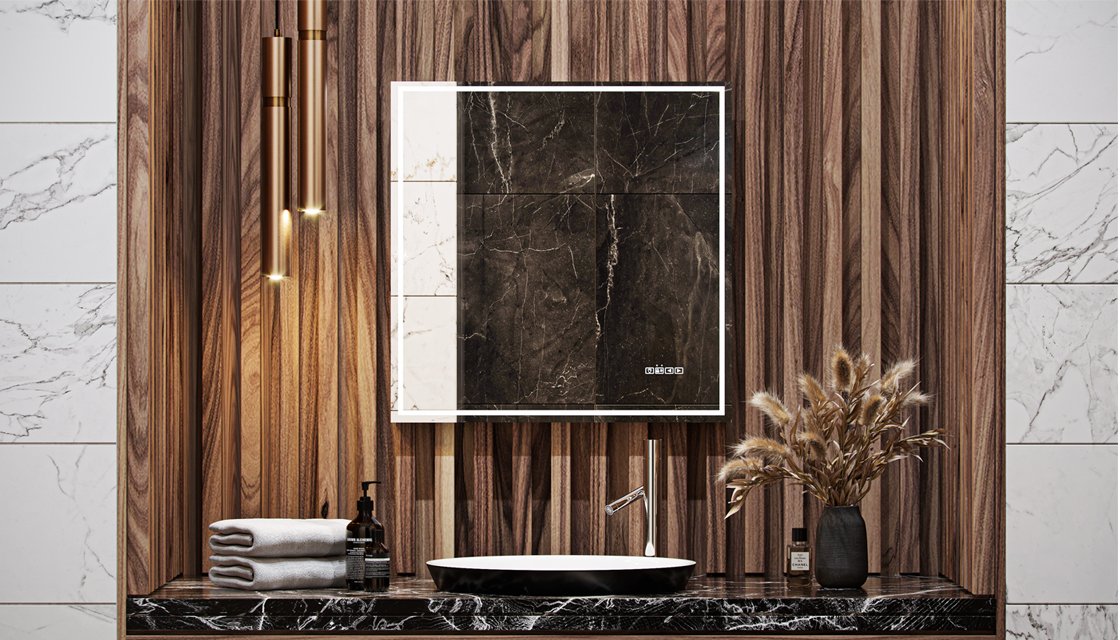 Приобрести зеркало velvex klaufs media 70 см c антизапотеванием, bluetooth, подсветка, сенсорное управление, zkkla.me.70.al