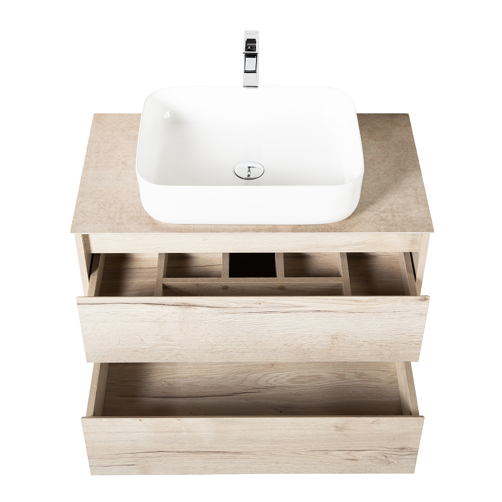 Приобрести belbagno тумба со столешницей kraft 100 см, подвесная rovere galifax bianco