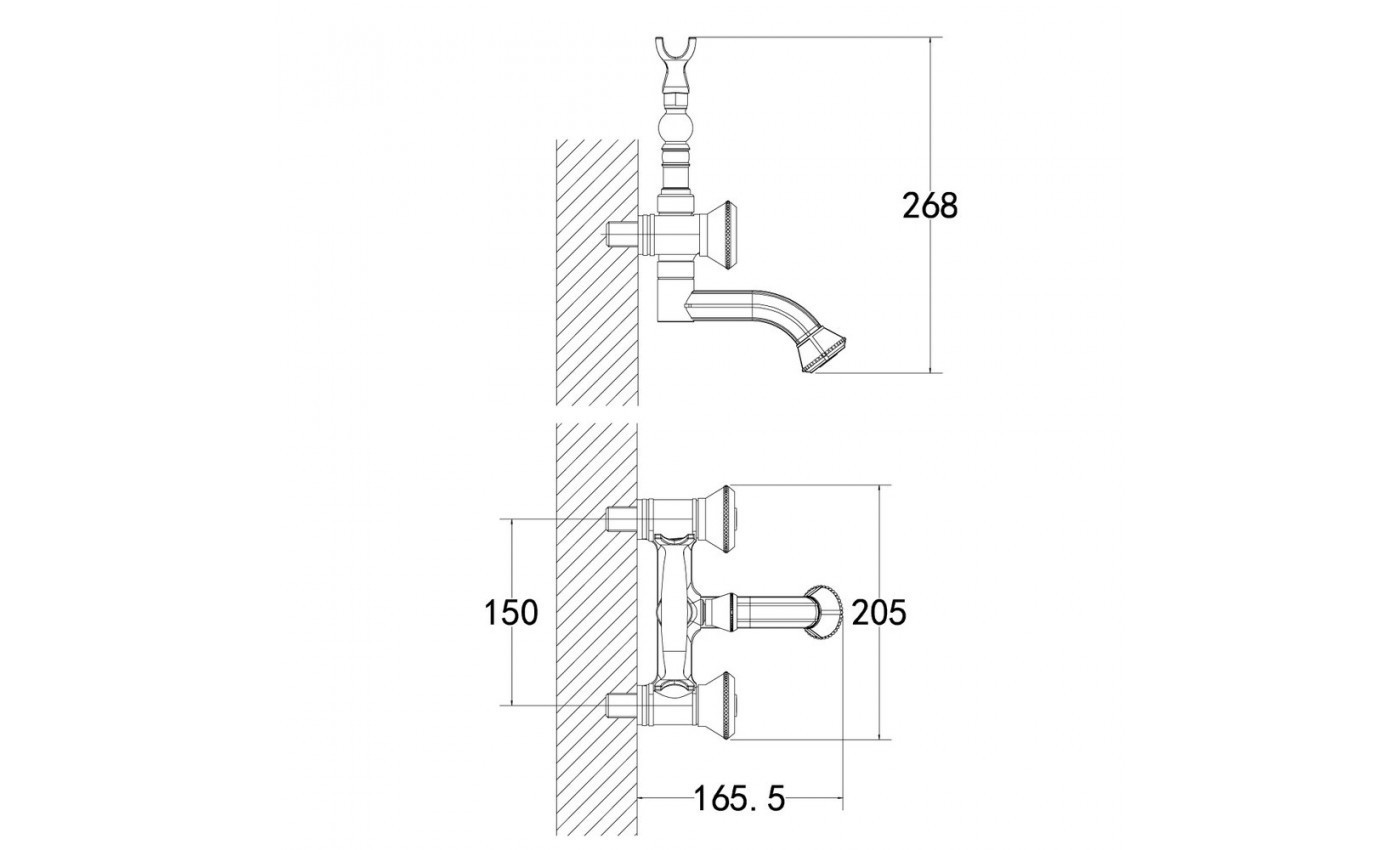 Приобрести lemark смеситель для ванны jasmine, черная бронза lm6614orb