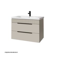 Caprigo Тумба с раковиной MONBAR-Smalty 80 см, бежевая, эмаль 36312eml 5