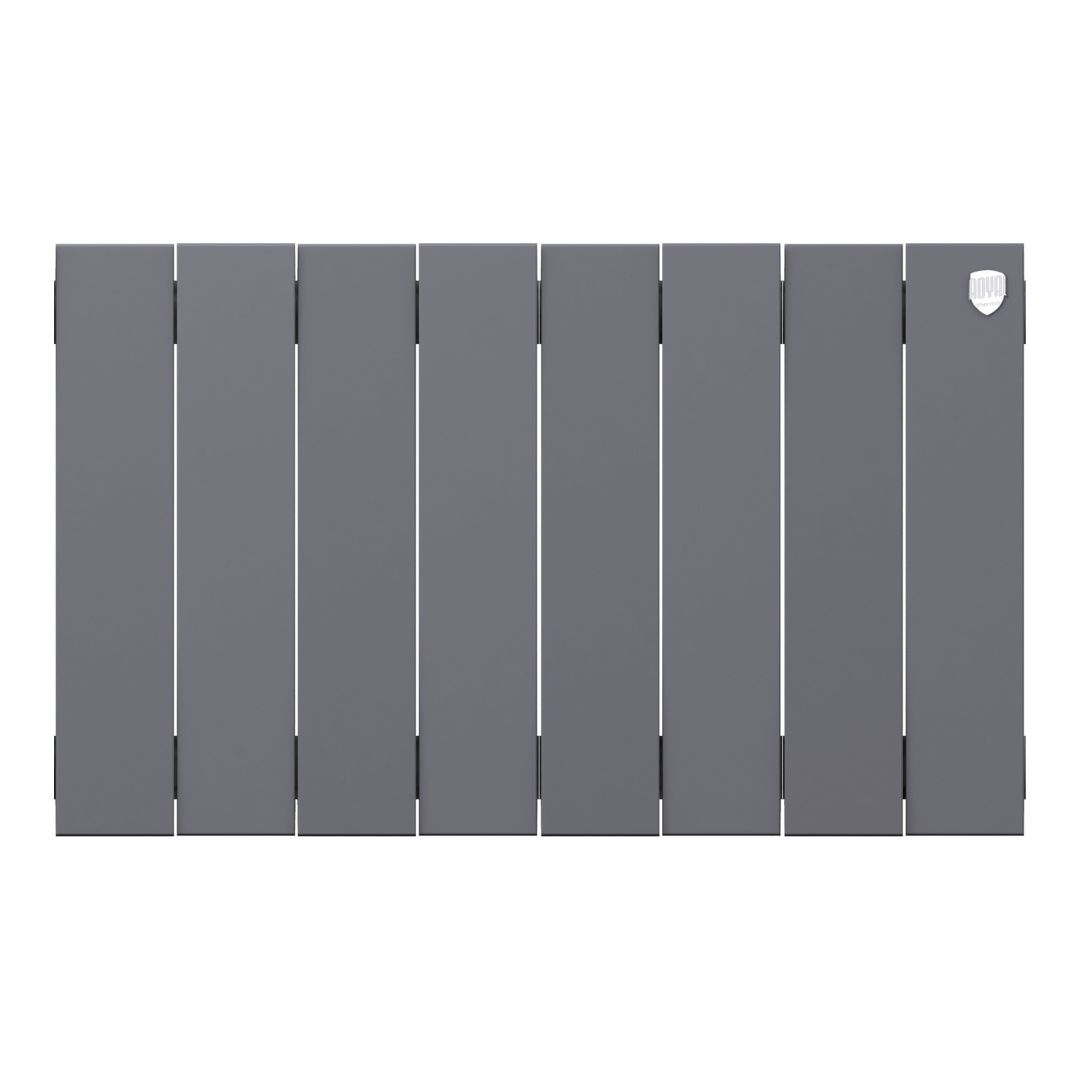 Приобрести royal thermo радиатор биметаллический pianoforte 300 /silver satin ( серебристый ) - 8 секц.